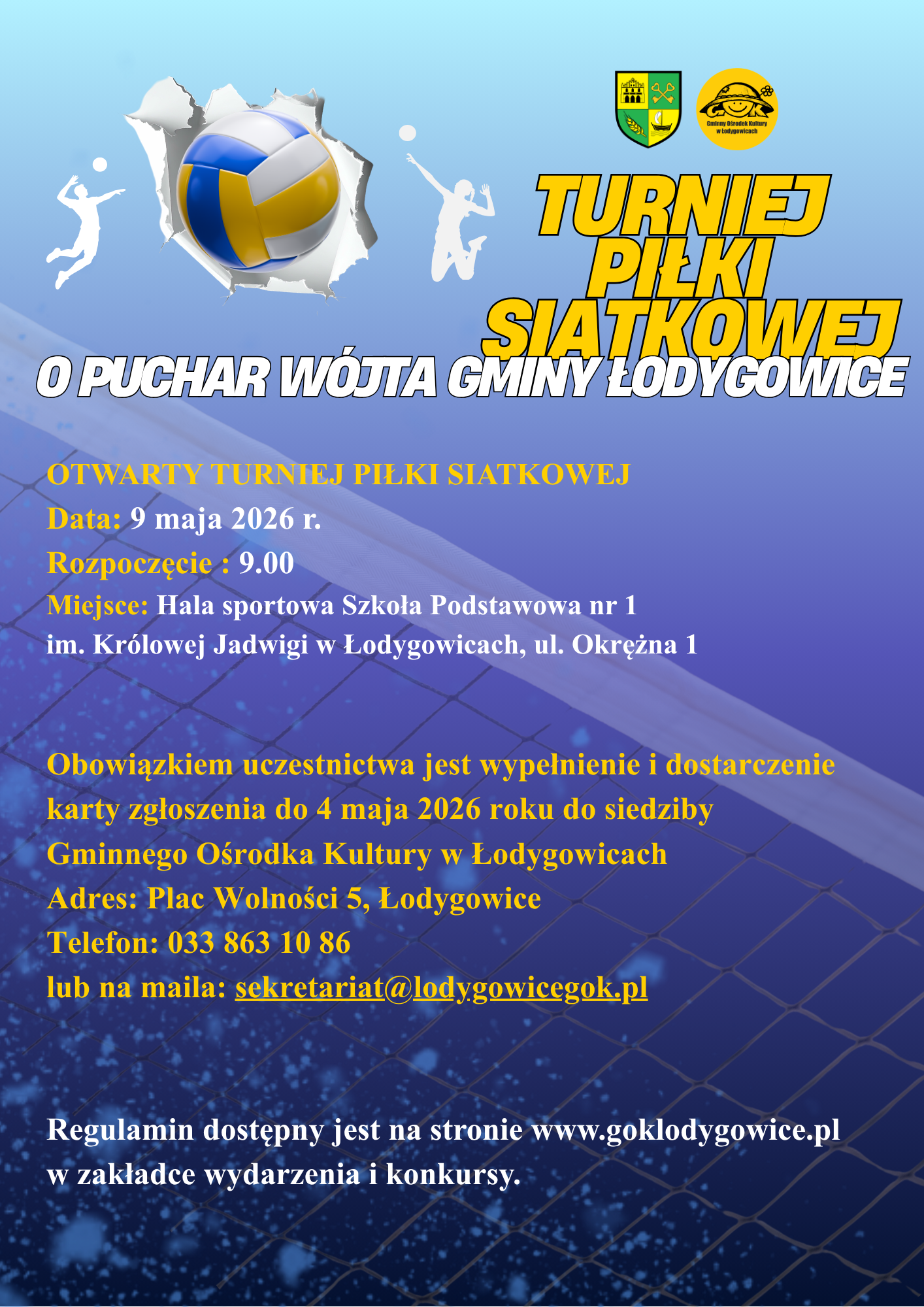 Turniej Piłki siatkowej do druku