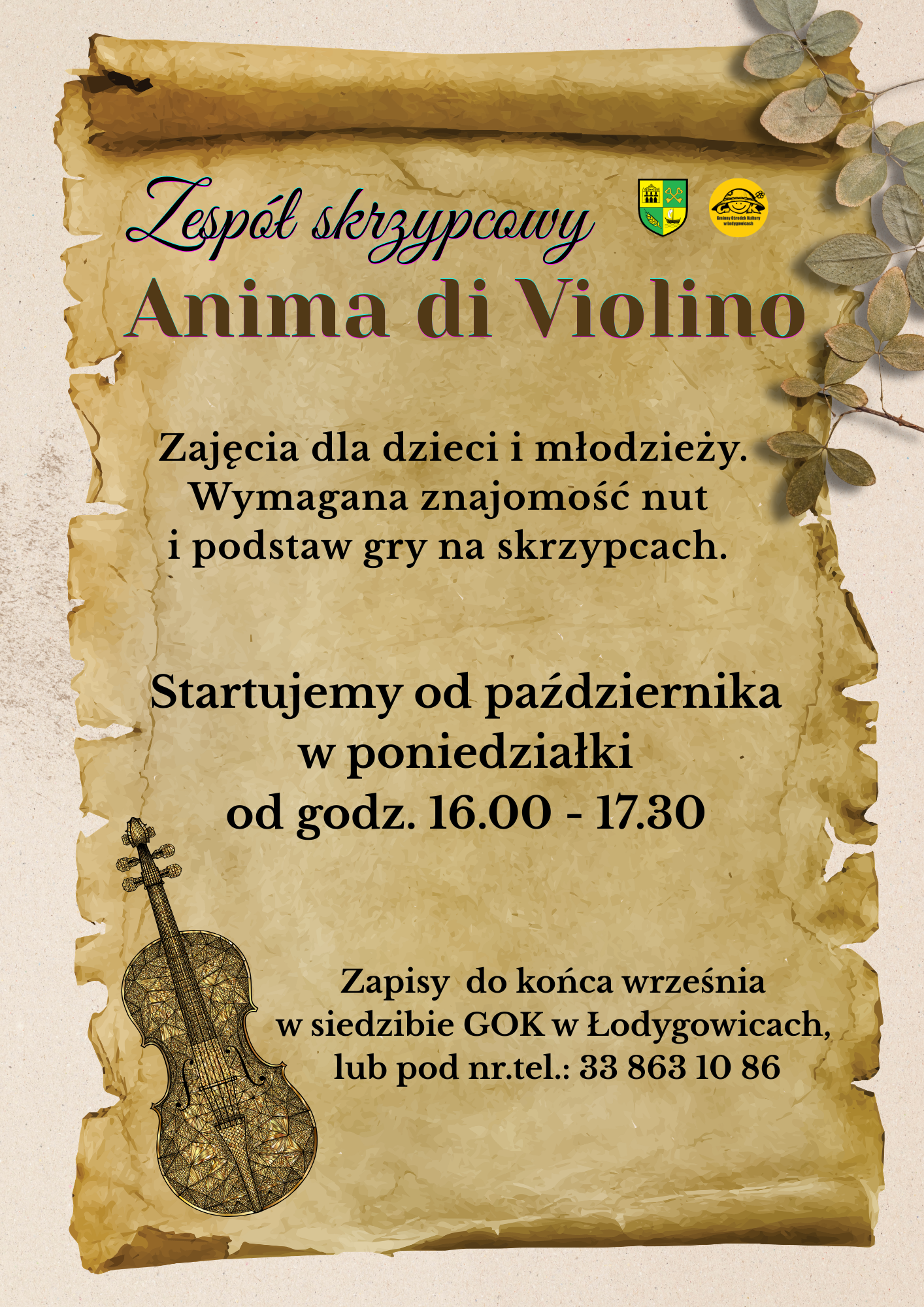 Zespół skrzypcowy