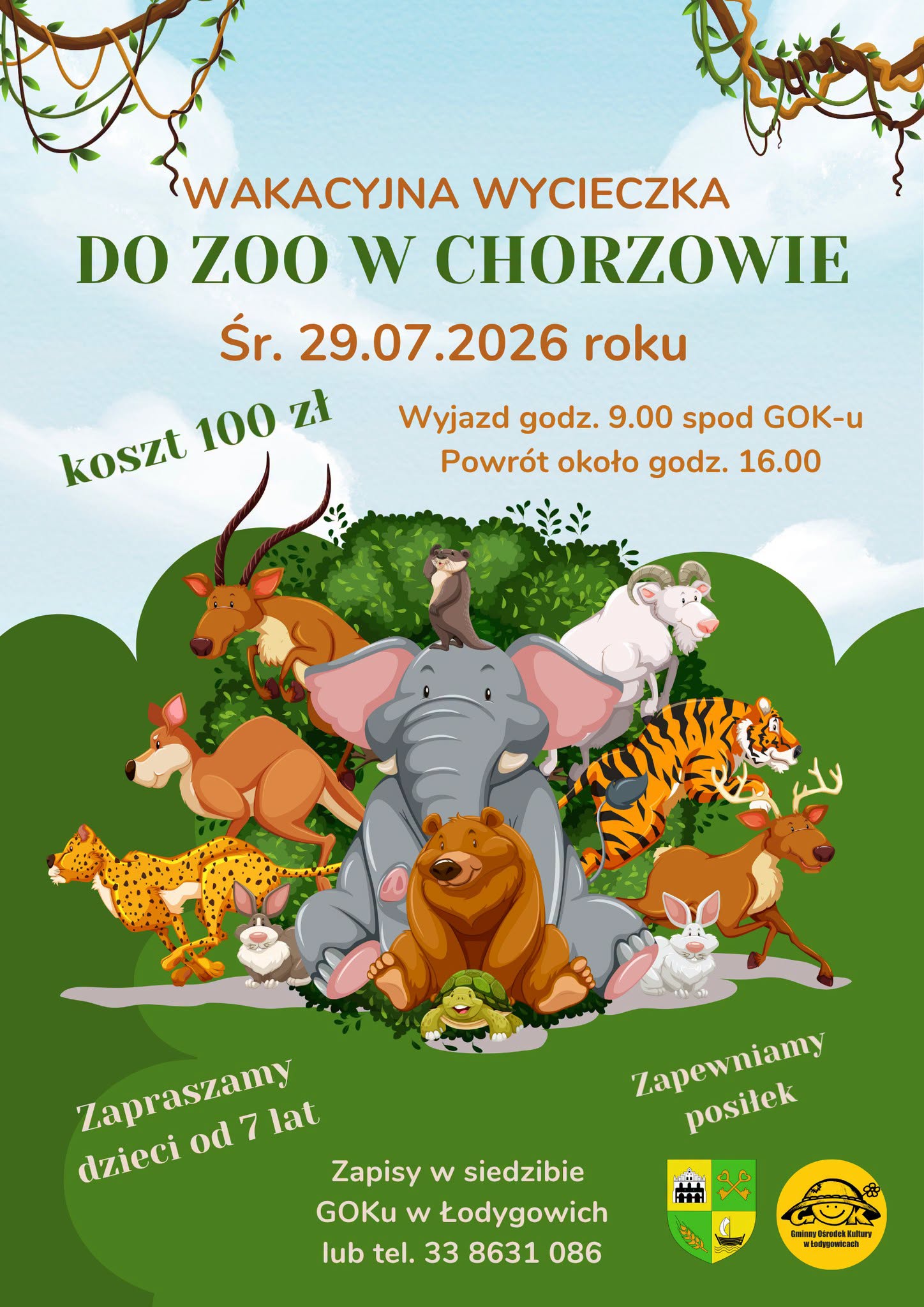 Zoo Chorzów - Wakacje z GOKIEM 2026