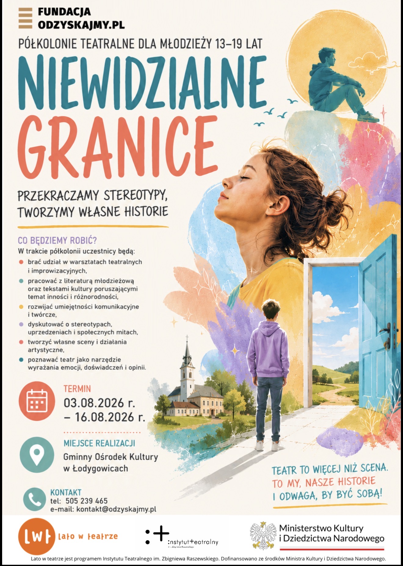 niewidzialne granice - półkolonie teatralne