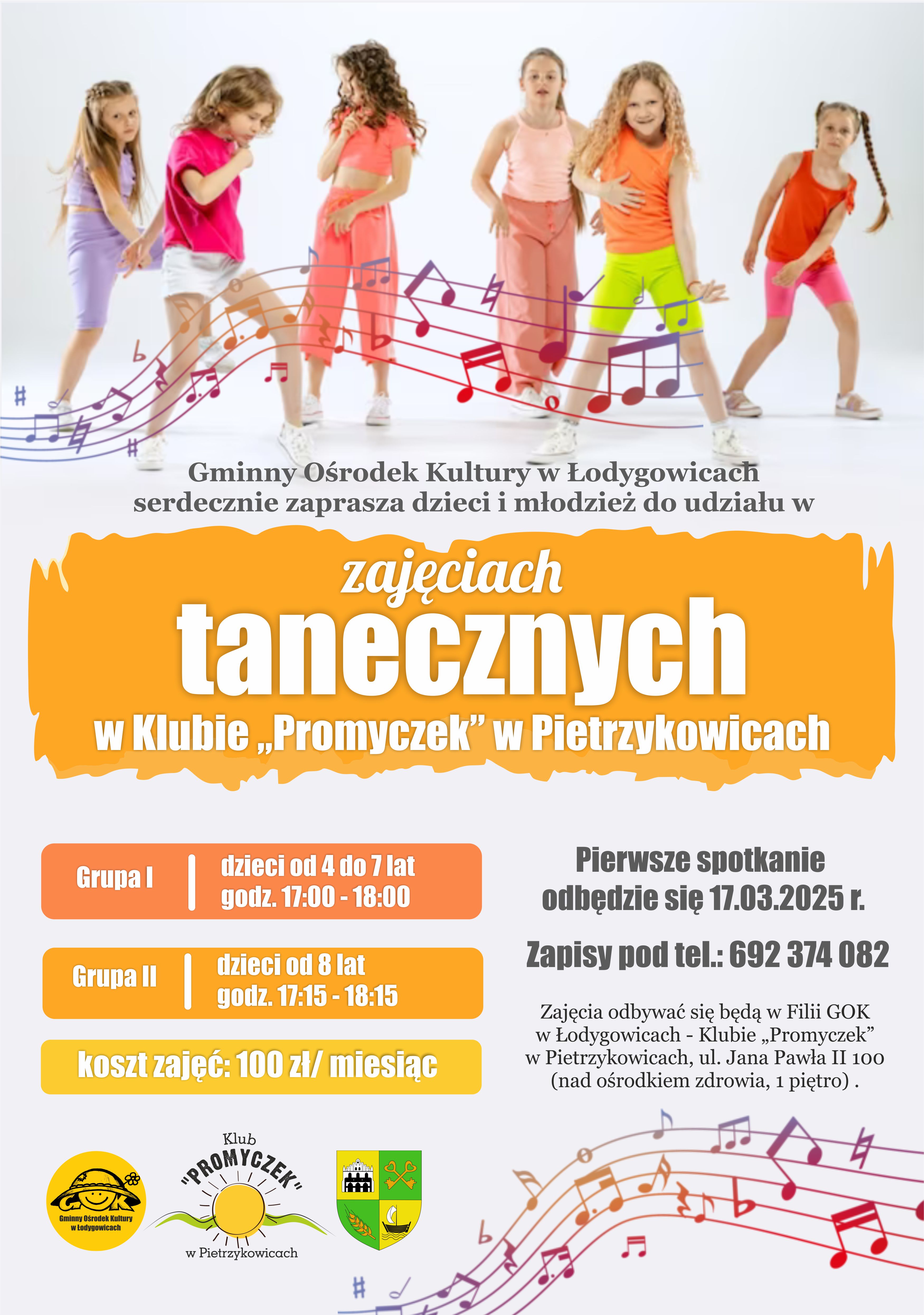 taneczne promyczek