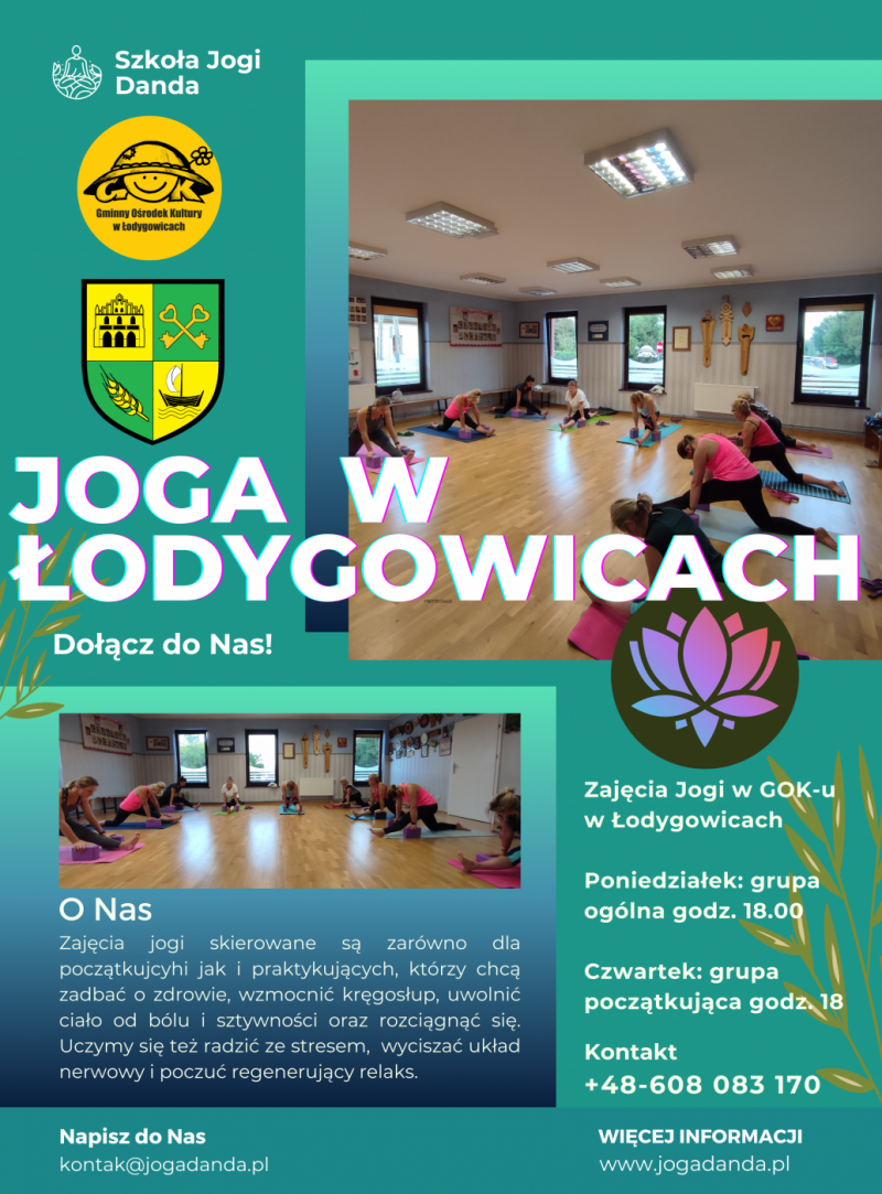ZAJĘCIA JOGI ZAPRASZAMY