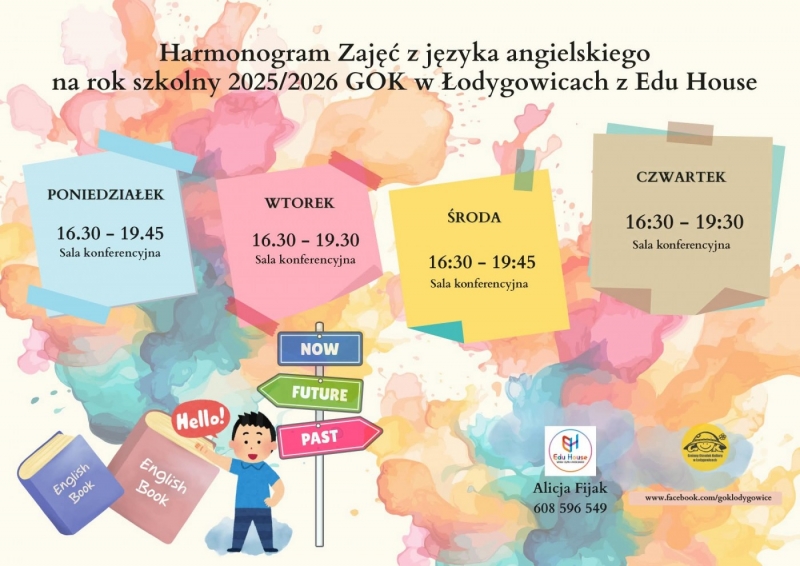 ZAJĘCIA Z JĘZYKA ANGIELSKIEGO Z EDU HOUSE