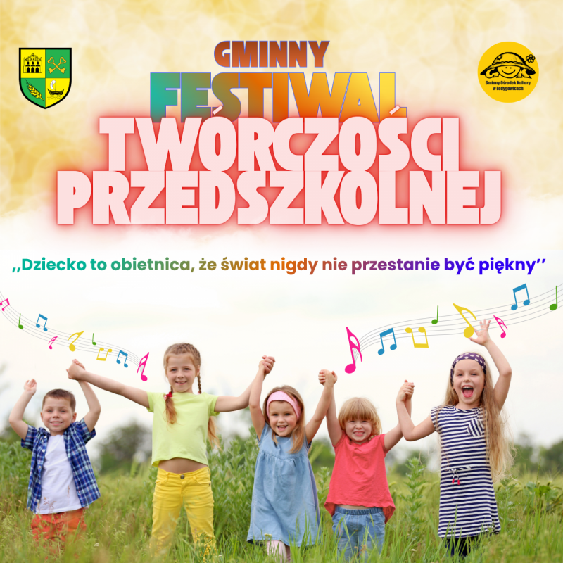 Harmonogram występów w Gminnym Festiwalu Twórczości Przedszkolnej 2026