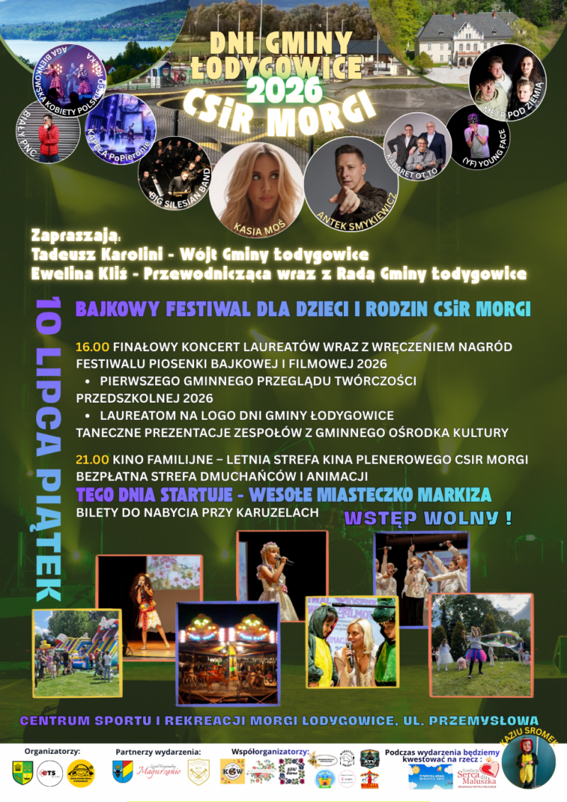 Dni Gminy Łodygowic 2026 CSiR MORGI - Piatek 10 Lipiec