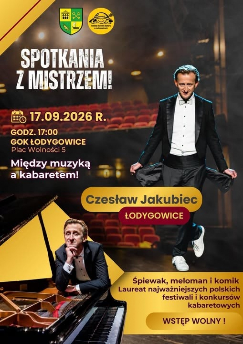 Kolejna odsłona SPOTKANIA Z MISTRZEM serdecznie zapraszamy!