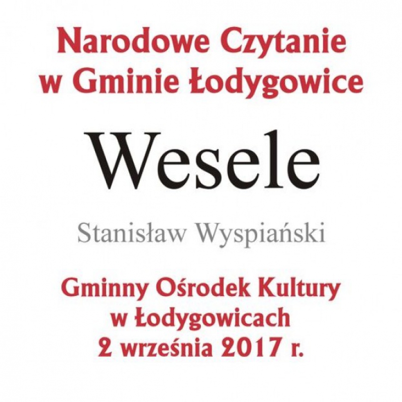 Narodowe Czytanie w Łodygowicach