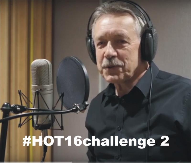 Andrzej Pitera w akcji #HOT16challenge 2