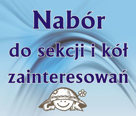 Nabór do sekcji i kół zainteresowań