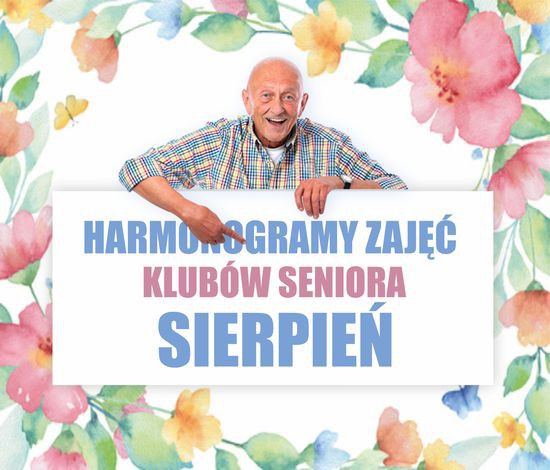 Plan zajęć Klubu Seniora w Pietrzykowicach