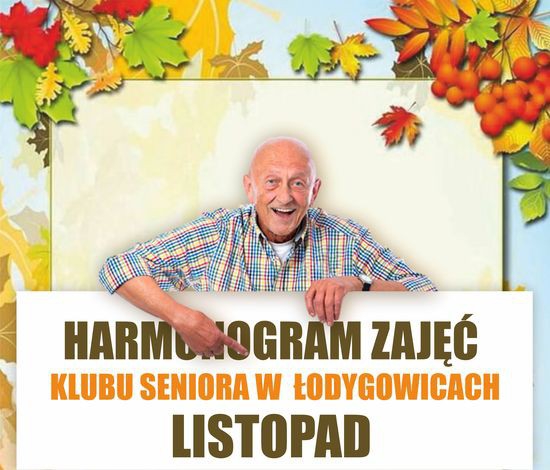 Plan zajęć Klubu Seniora w Łodygowicach
