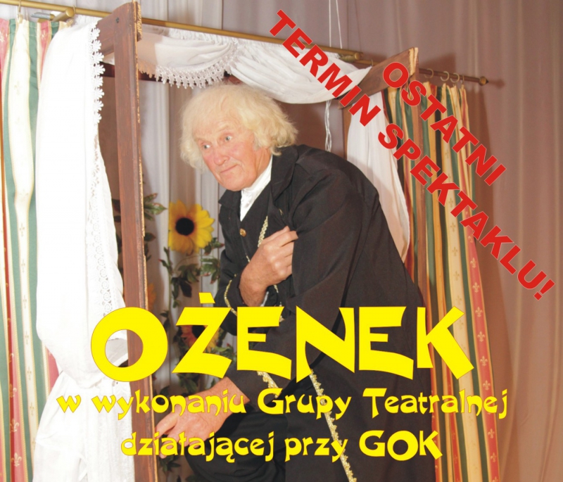 Ostatni termin spektaklu!