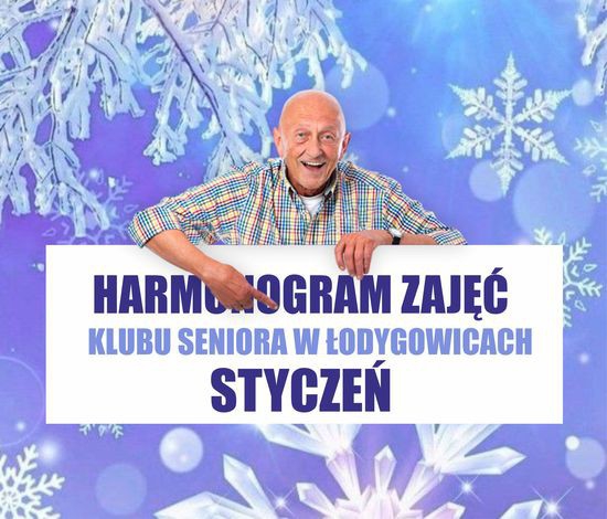 Plan zajęć Klubu Seniora w Łodygowicach